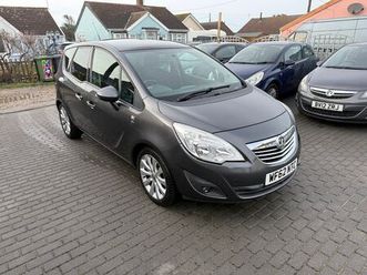 2012 vauxhall meriva 1.4 se turbo (140ps) 1398cc
