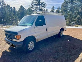 2007 ford e 150 cargo van