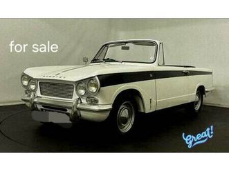triumph herald, 1966, 89'000 km - annonce 8404518
