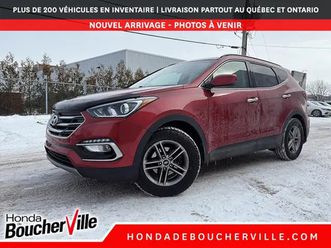2018 hyundai santa fe sport traction intégrale, seulement 57,000