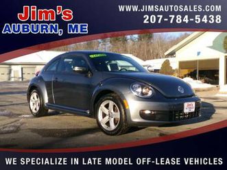 2013 volkswagen beetle coupe 2dr man 2.5l pzev