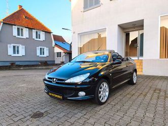 peugeot 206 cabriolet cc platinum* 1 hand* sitzheizung*