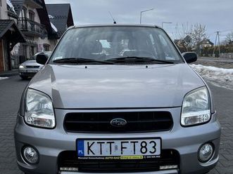 subaru justy 1.3 4x4 2004r nowy targ • olx.pl