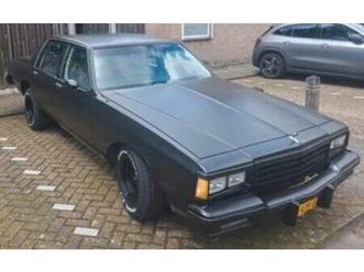 chevrolet caprice classic 1984 zwart — chevrolet — marktplaats