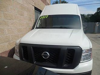 2017 nissan nv 2500 hd sv 3dr cargo van w/high roof (v8)