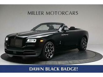 certified 2018 rolls-royce dawn conv