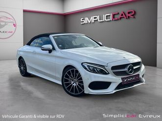 mercedes classe c cabriolet 220 d 9g-tronic fascination pack amg garantie 12 mois