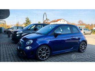 abarth 595c cabrio 2016 - blu – interni rossi