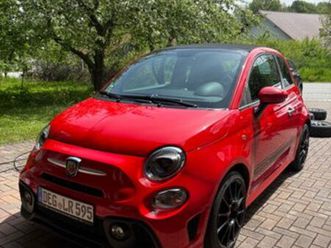 abarth 595c cabrio - 145 ps - rot - gepflegt
