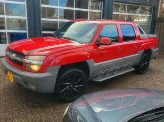 chevrolet avalanche 2002 lpg — bestelauto's — marktplaats