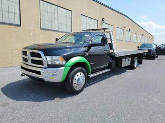 2017 dodge ram 5500 slt flatbed tow truck