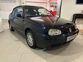 vw golf 1.6 cabriolet nacional julho/98