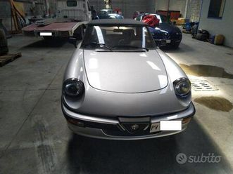 alfa romeo spider 2.0 quadrifoglio verde restaur