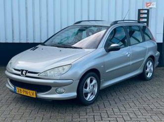 peugeot 206 1.4 16v sw xs - 2004 - airco — peugeot — marktplaats