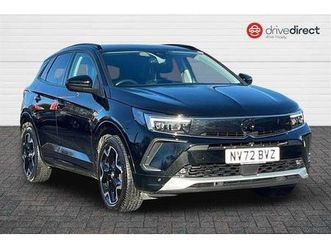 vauxhall grandland 1.2 turbo ultimate suv 5dr petrol manual euro 6 (start/stop) (130 ps)