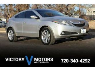 2012 acura zdx awd all wheel drive sh- w/tech suv