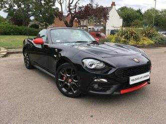 2018 18 abarth 124 1.4 spider multiair 2d 168 bhp