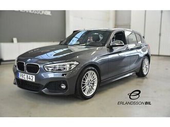 bmw 118 i 5-dörrars m sport euro 6 sensorer bak