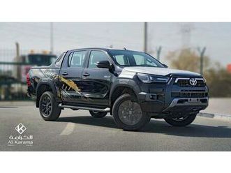 toyota hilux 4.0l adventure - sr5 v6 - 360 camera - diff lock - gcc specs - zero km - black