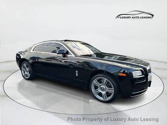 2016 *rolls-royce* *wraith* *2dr coupe* diamond blac
