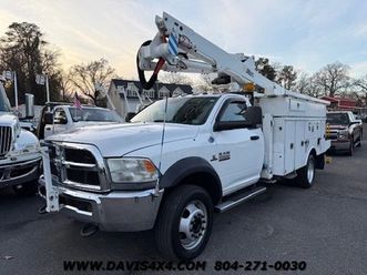 2016 ram 5500 4x4 altec at40g bucket truck