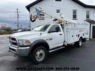 2017 ram 5500 4x4 altec at40g bucket truck