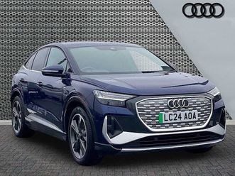 audi q4 sportback e-tron s line 45