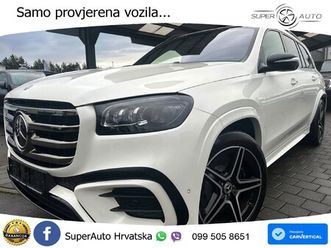 mercedes gls 450d 4m aut. amg 367 ks, zrač+pano+360°+gr sjed+acc+key+virt+lane