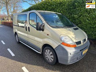 renault trafic - 1.9dci dubb. cabine bj’02-2006 airco marge