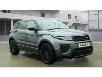 2016 land rover range rover evoque 2.0td4 hse dynamic (start/stop) hatchback 5d auto