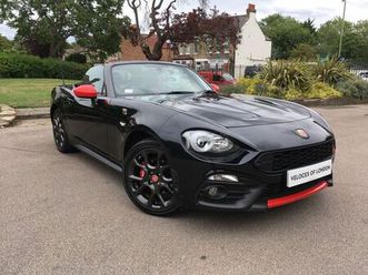 2018 abarth 124 1.4 multiair spider auto