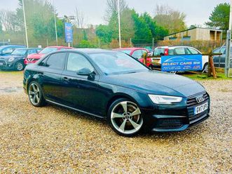 2017 audi a4 1.4 tfsi black edition saloon 4dr petrol manual euro 6 (start/stop) (150