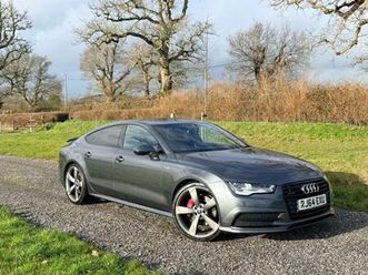 audi a7 3.0 tdi v6 black edition sportback 5dr diesel s tronic quattro euro 6 (s