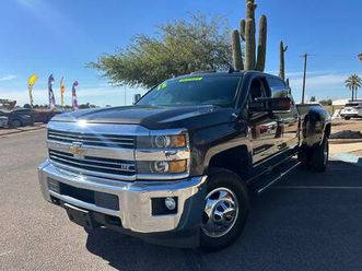 2015 chevrolet silverado 3500hd ltz crew cab drw 4wd