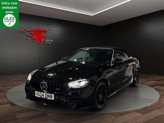 3.0 e53h biturbo mhev amg night edition (premium plus) cabriolet spds tct 4matic+ euro 6 (start/stop) 2dr