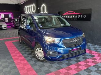 opel combo life 1.2 110 ch bvm6 edition ~ caméra ~ carplay ~ sièges chauffants ~ distri ok