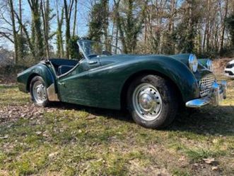 ② triumph tr3a — oldtimers & ancêtres — 2ememain