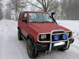 daihatsu feroza 1.6 b+g glogów malopolski - sprzedajemy.pl