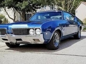 1969 oldsmobile 442 holley sniper ii efi, m21 4-spd, 3.91 12-bolt, a/c, pw