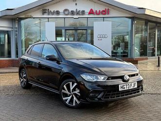 volkswagen polo 1.0 tsi r-line hatchback 5dr petrol dsg euro 6 (start/stop) (110 ps)