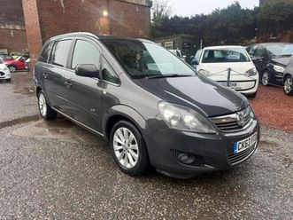 2014 vauxhall zafira 1.7 cdti ecoflex design nav [110] 5dr mpv diesel manual