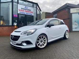 2017 vauxhall corsa 1.6t vxr 3dr hatchback petrol manual