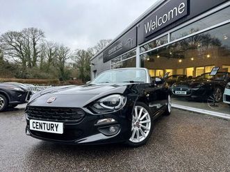 2017 fiat 124 1.4 multiair 124 spider lusso plus