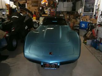 corvette stingray décapotable 1975 match number 44911 miles manu