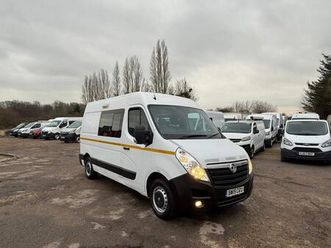2.3 cdti 3500 panel van 5dr diesel manual fwd 5 seats (mess unit) l2 h2 euro 6 (130 ps)