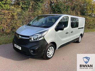 1.6 cdti 2900 crew van l2 h1 euro 6 (start/stop) 5dr (6 seat)