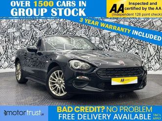 fiat 124 1.4 multiair classica convertible 2dr petrol euro 6 (140 ps)