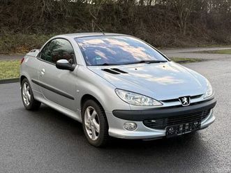 peugeot 206 cc platinum 110 platinium tüv bis 05/2027