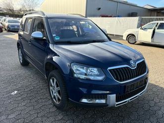 skoda yeti active outdoor 2.0 tdi 4x4 webasto ahk alu