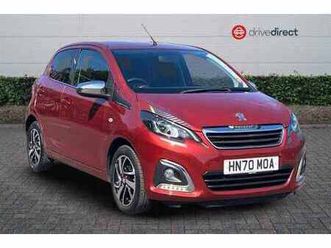 2020 peugeot 108 1.0 72 collection 5dr hatchback petrol manual